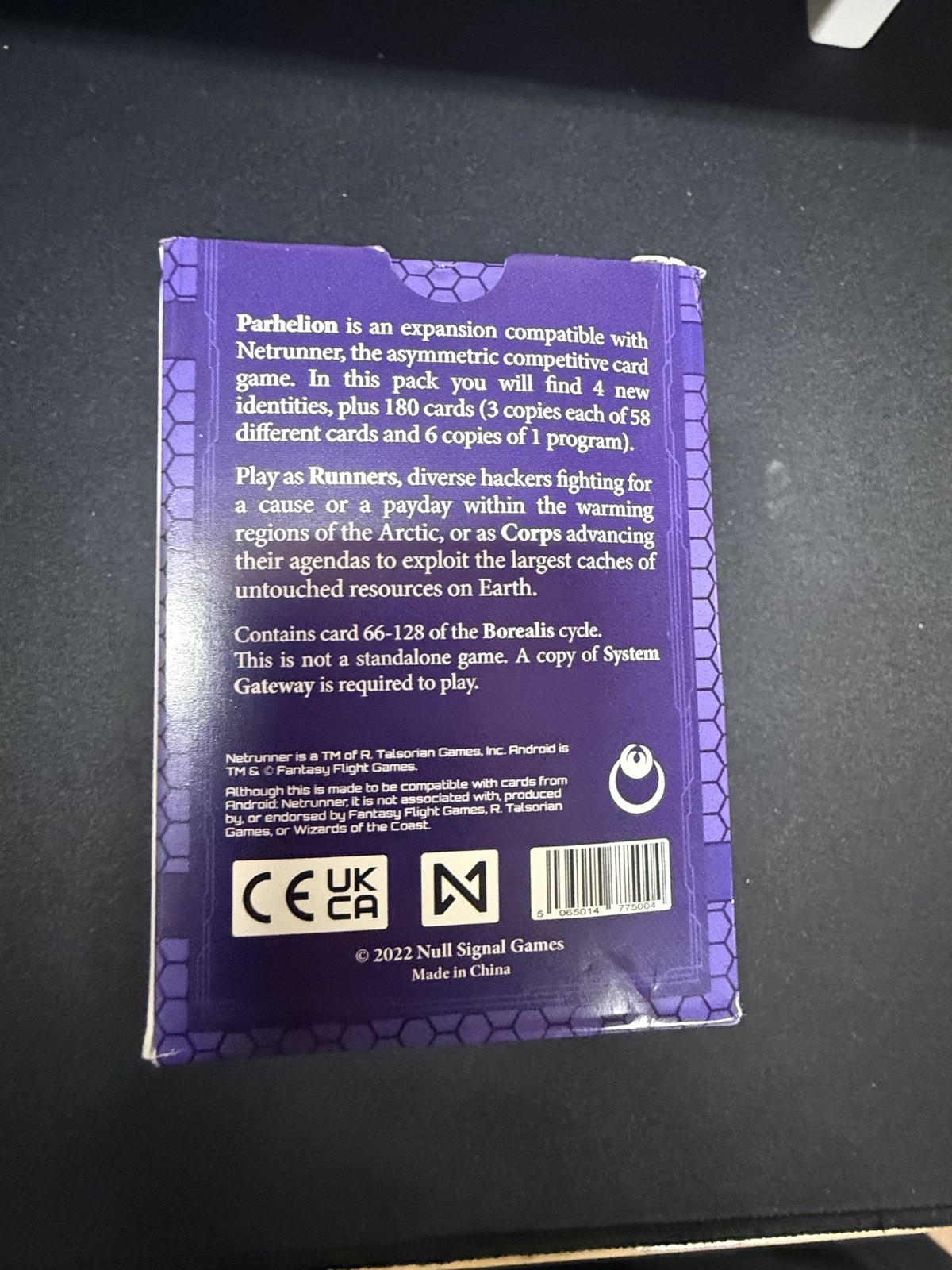 Parhelion Borealis: Part 2 – Compatible with Netrunner, Null Signal Games