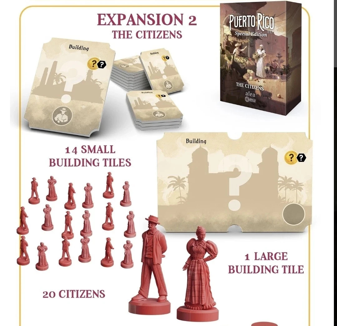 Puerto Rico 1897 Special Edition – Kickerstarter – NEW IN SHRINK – FREE SHIPPING