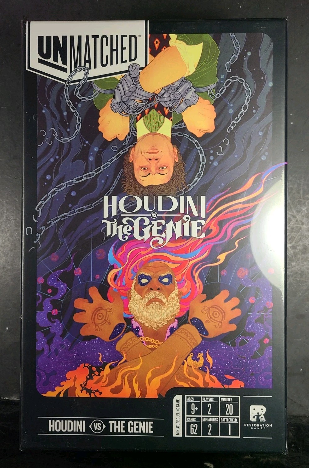 UNMATCHED: Houdini vs The Genie Restoration Games Sealed