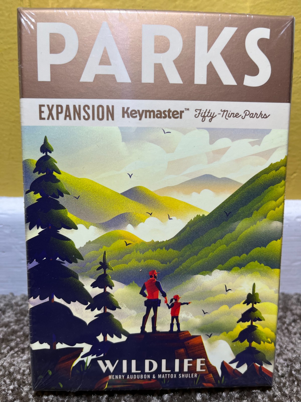 Keymaster Games: PARKS Board Game 1st Ed + Nightfall & Wildlife Expansions (NIS)