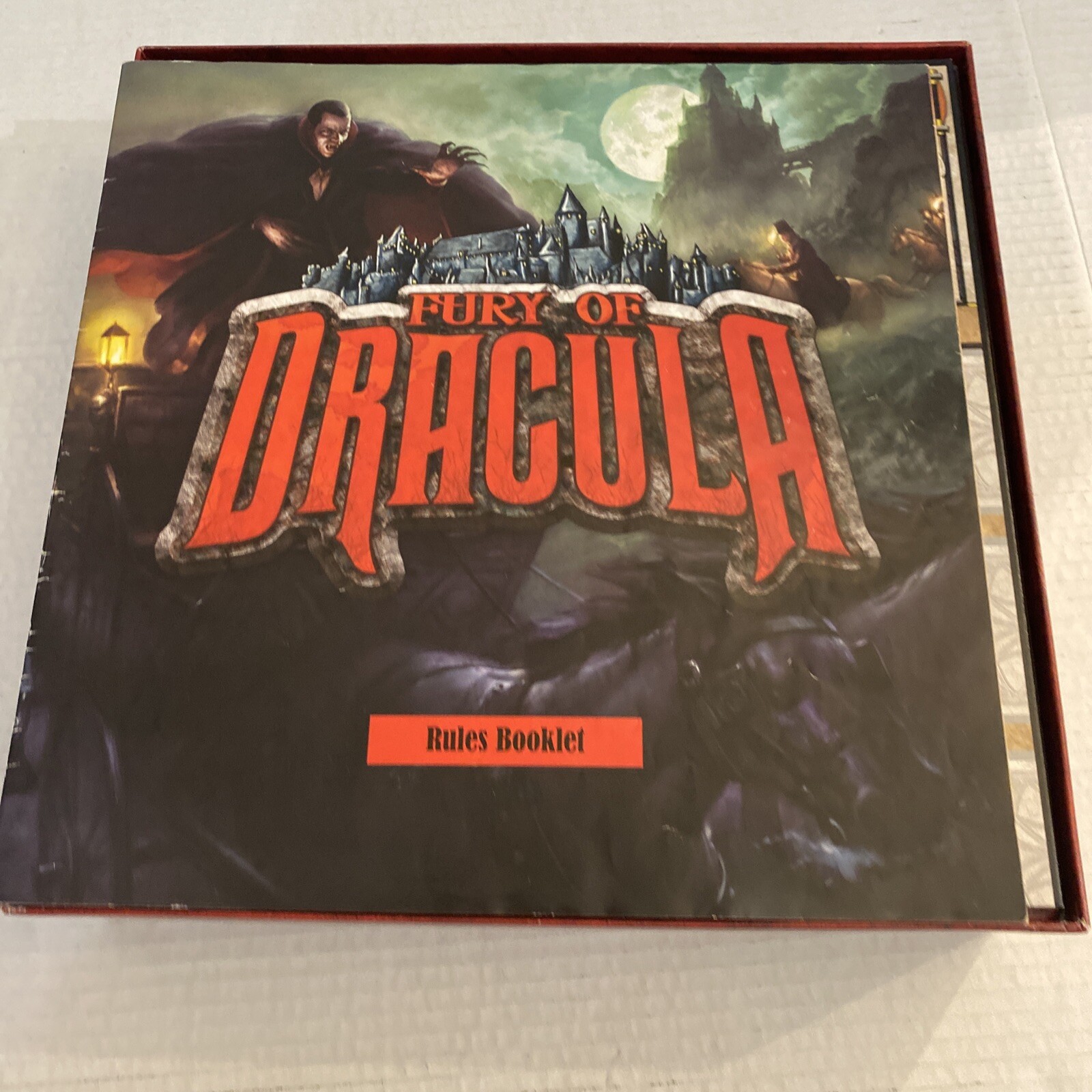 Fury of Dracula Board Game Gothic Horror 2-5 Players Fantasy Flight