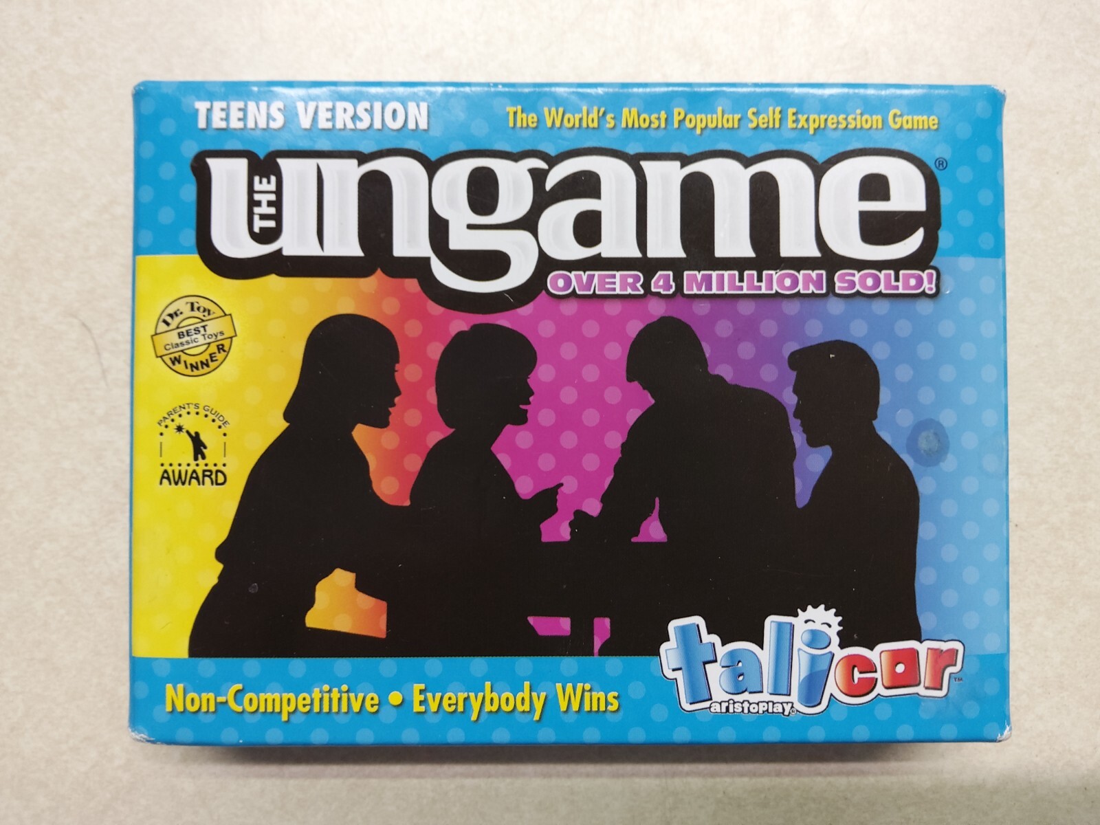 The Ungame Teens Version USED but Sealed Talicar Aristoplay
