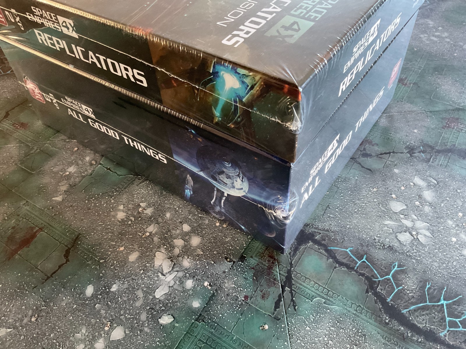 GMT Games SPACE EMPIRES 4X lot All Good Things, REPLICATORS Expansion new sealed