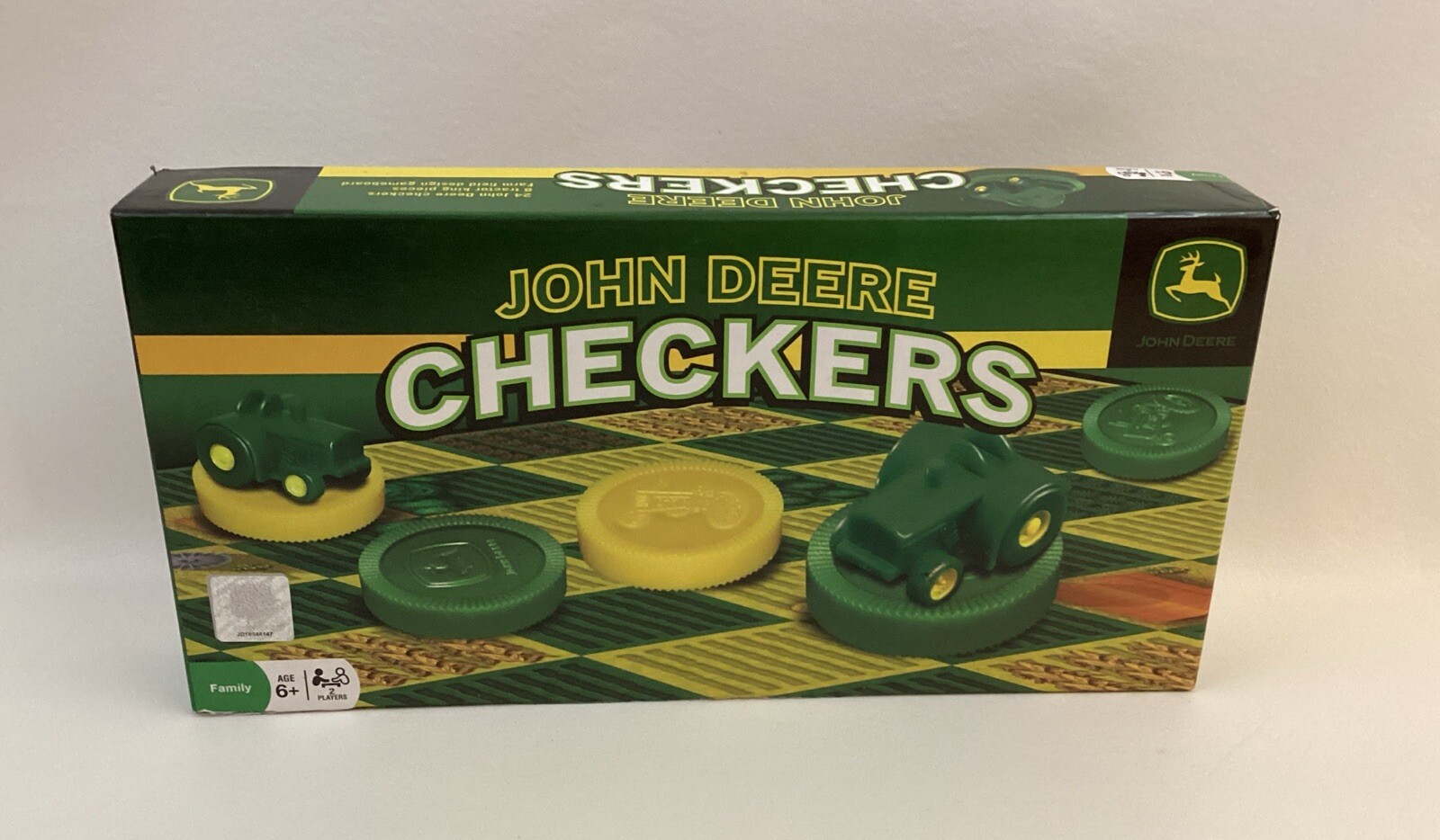 John Deere Checkers By Masterpieces Puzzles #41304 Complete