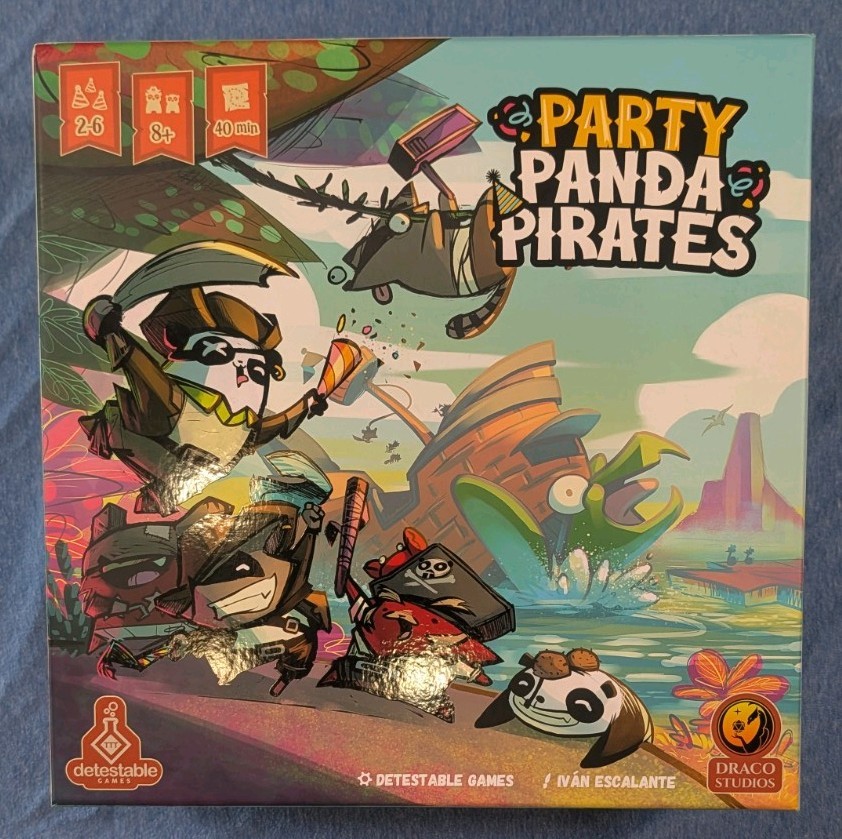 Party Panda Pirates Detestable Games & Draco Studios Used/Complete