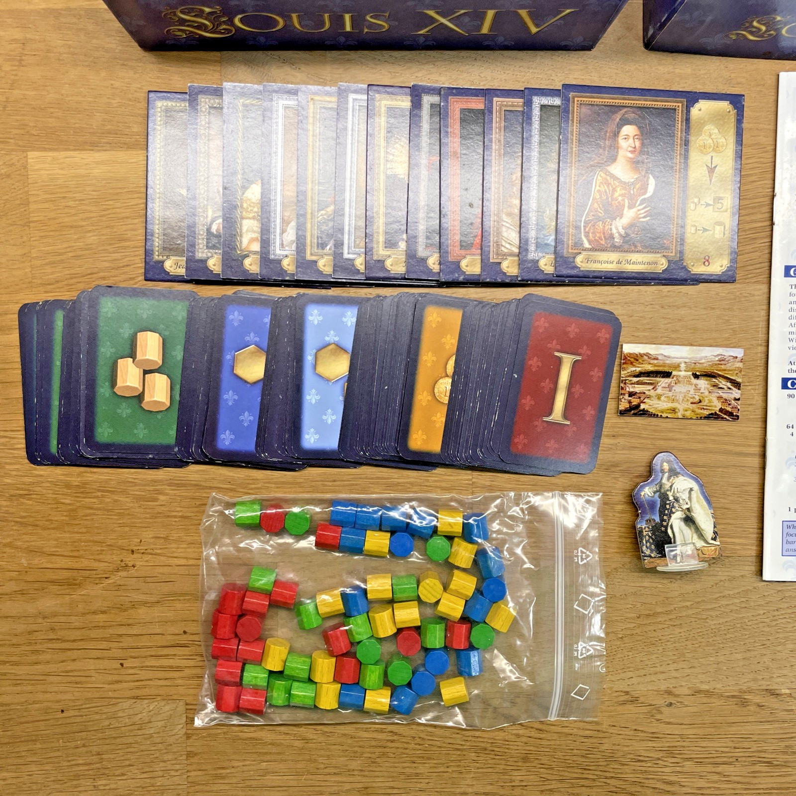 Louis XIV Strategy Board Game by Rio Grande Games 2005 100% Complete