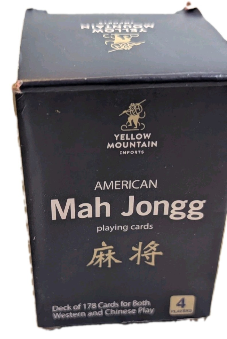 Yellow Mountain Imports American Mah Jongg Playing Cards 178 Card Deck Complete