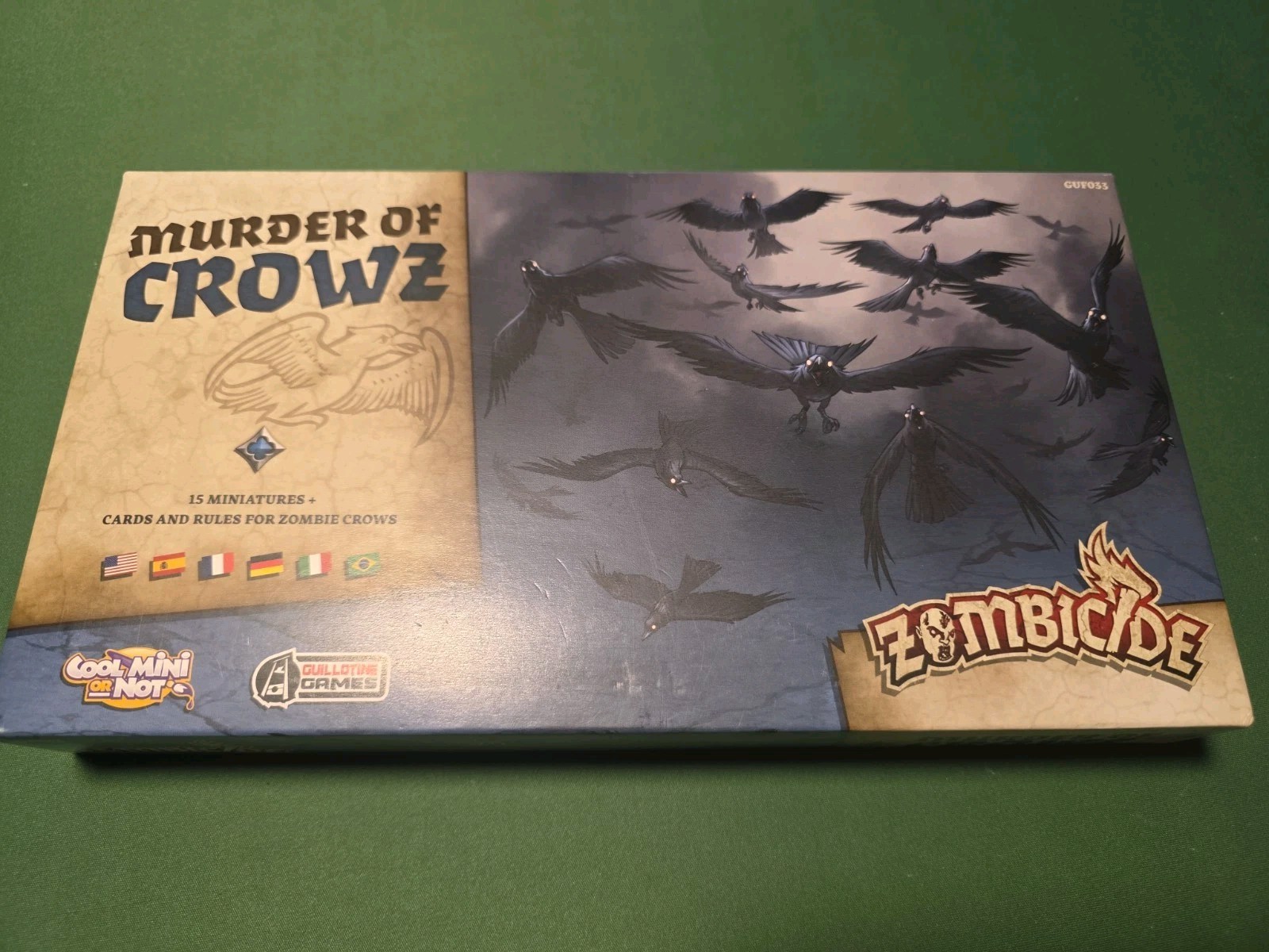 CMON Zombicide – Murder of Crowz – Minty – Best Price Online And Ships Fast!