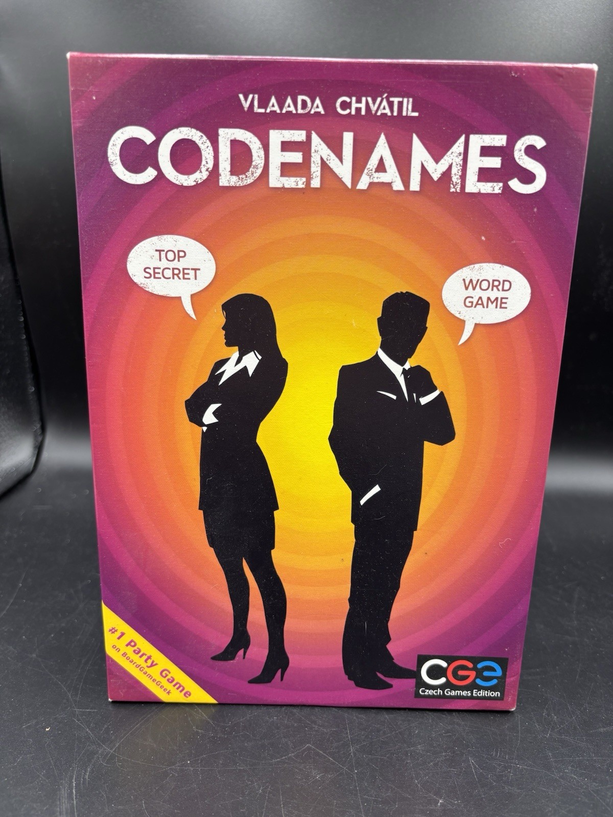 Codenames Board Game Complete Czech Games Edition Party Word Game Night 10+