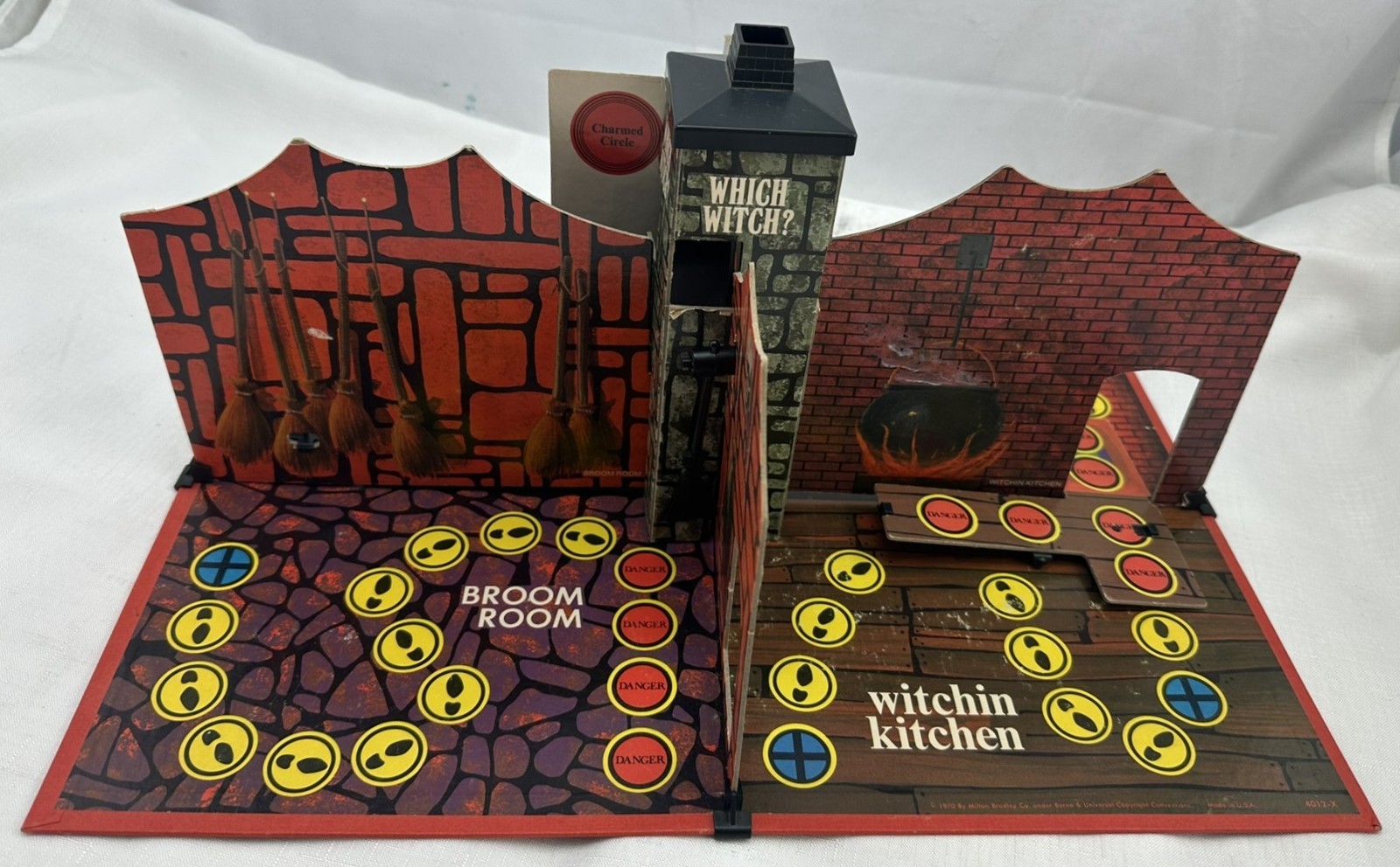 1970 Which Witch? Game by Milton Bradley Complete in Good Condition FREE SHIP
