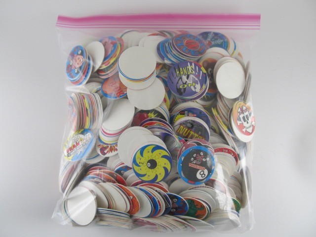 Vintage 90’s Pogs Lot – Mixed Lot of Vintage POGS Milk Caps – Lot #6-Fear Me Co.