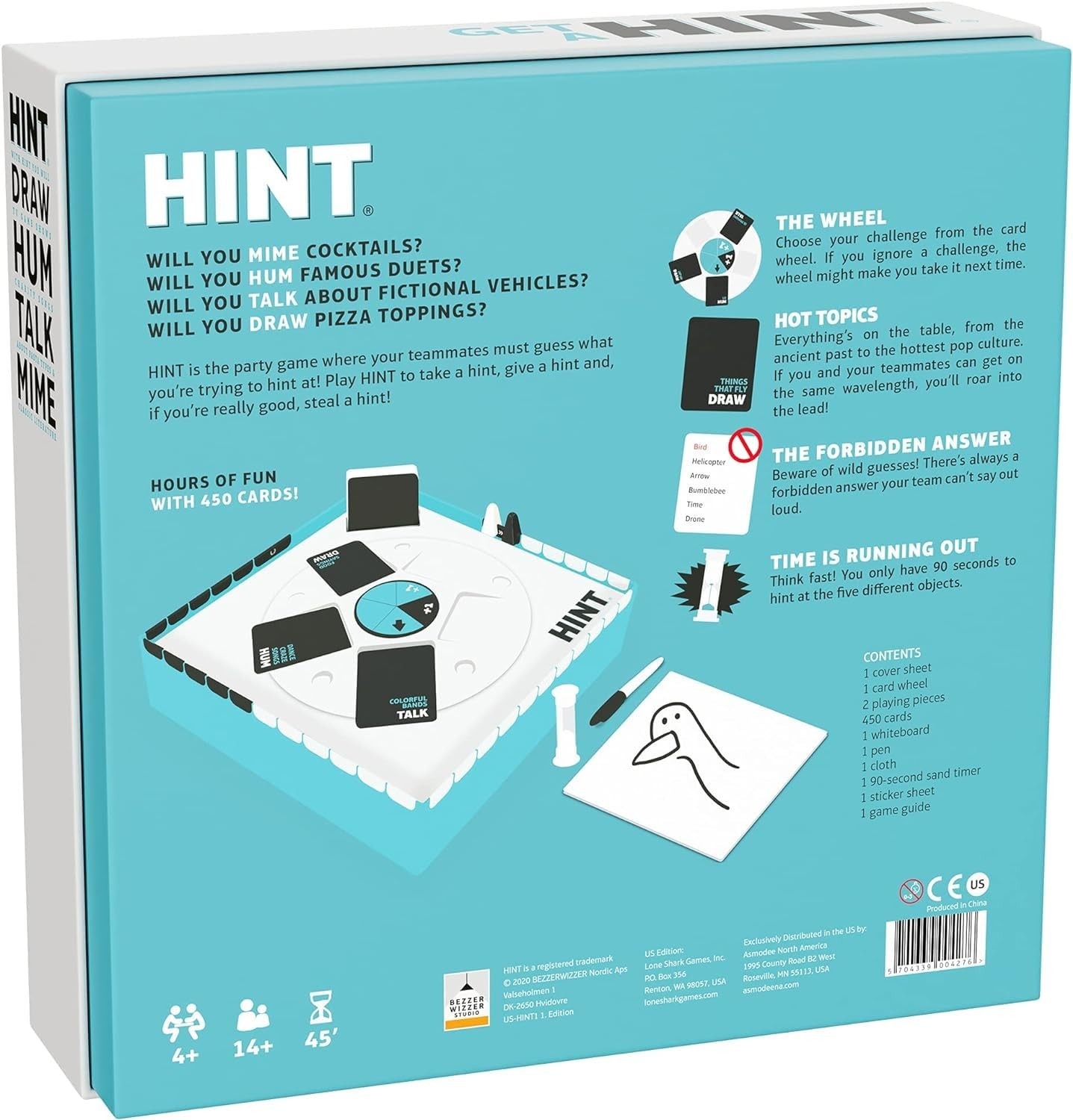 HINT Party Game (US Edition) – A Fun and Creative Hinting Game for Hours of L…