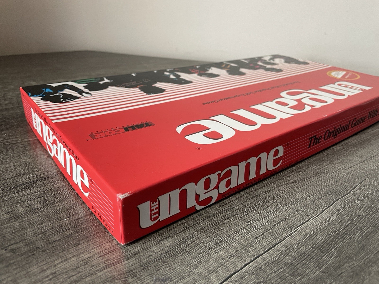 TaliCor Ungame Board Game Christian 1989 Family Self-Expression 100% COMPLETE