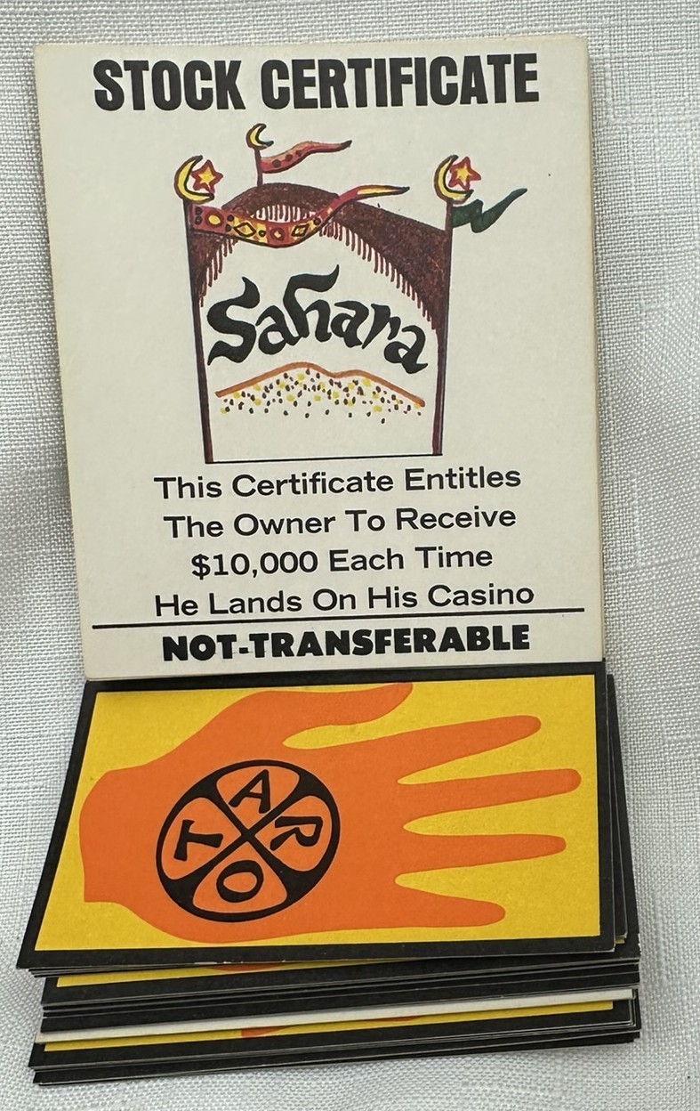 1968 Glitter Gulch Game Casino Game Complete in Great Condition FREE SHIPPING