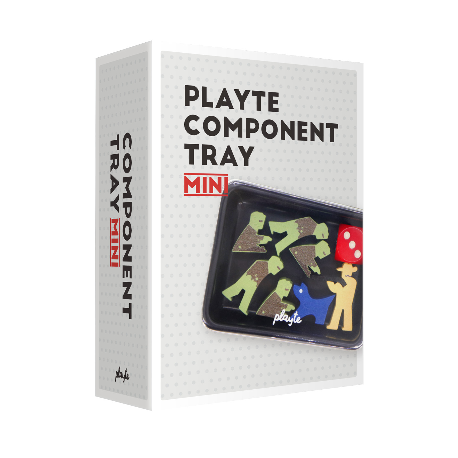 Playte Component Tray Set of 4 – Professional Board Game Token Organizer Adults
