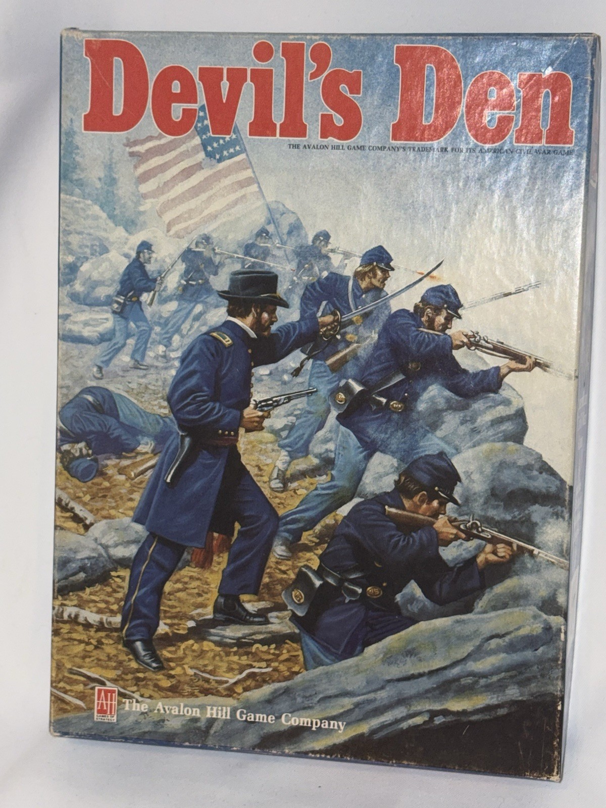 Devils Den American Civil War Game by The Avalon Hill Game Company 1985 Complete