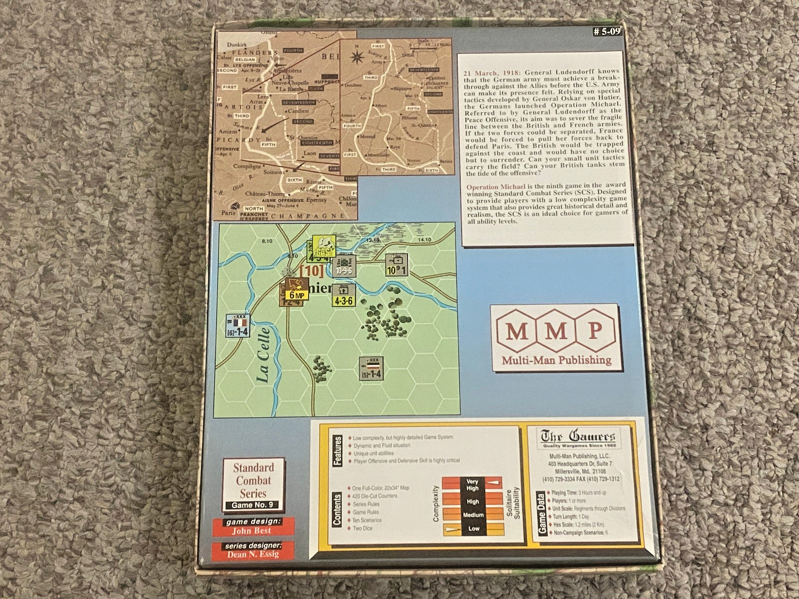 Operation Michael – Multi-Man Publishing (MMP) 2002 – Complete