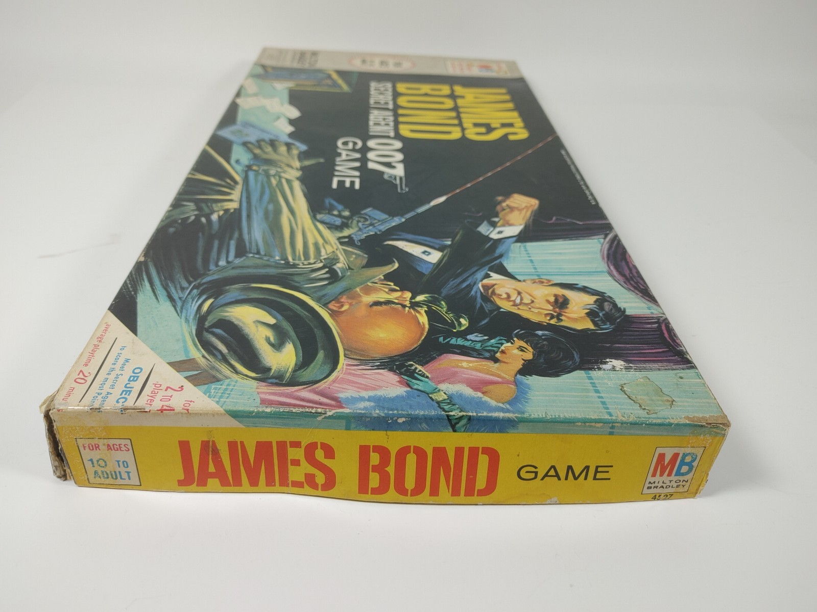 1964 James Bond Secret Agent 007 Board Game Complete Vintage Spy Milton Bradley