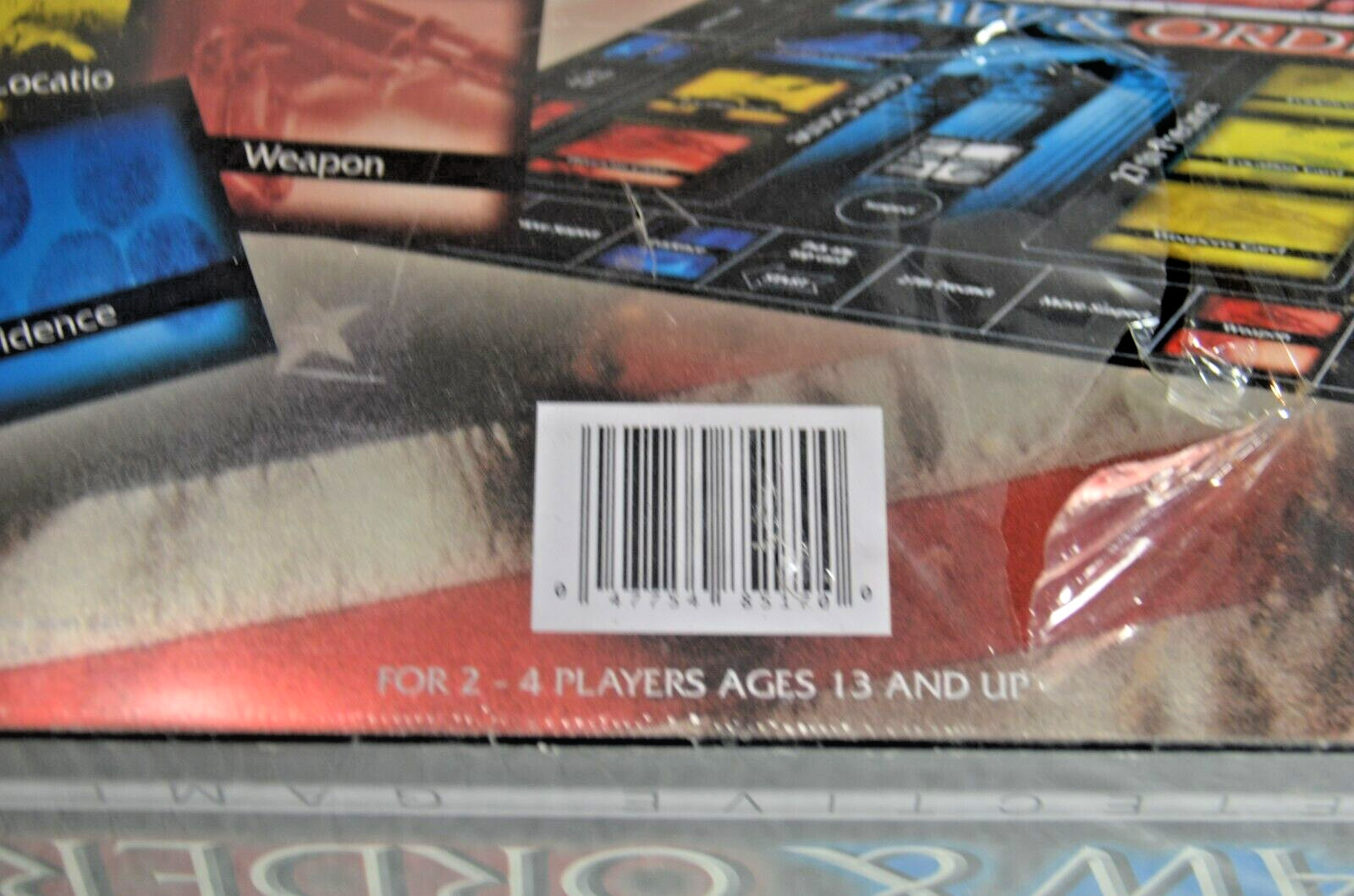 Law & Order Detective Game Tin 2-4 Players Cardinal New Sealed