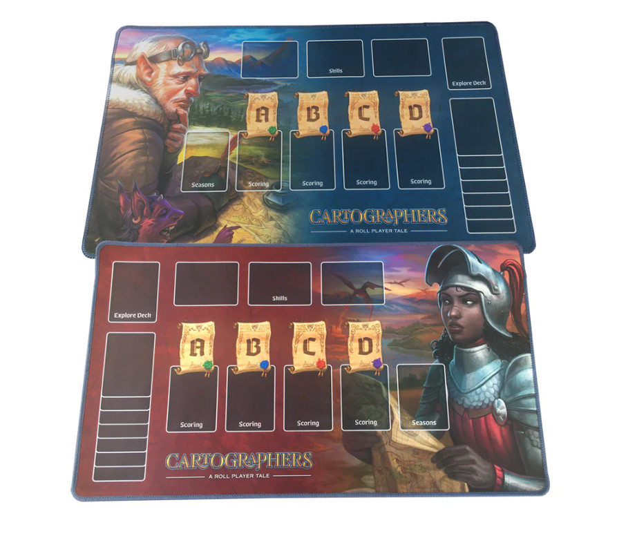 Cartographers Heroes A Roll Player Tale Playmat Double-sided Stitched New
