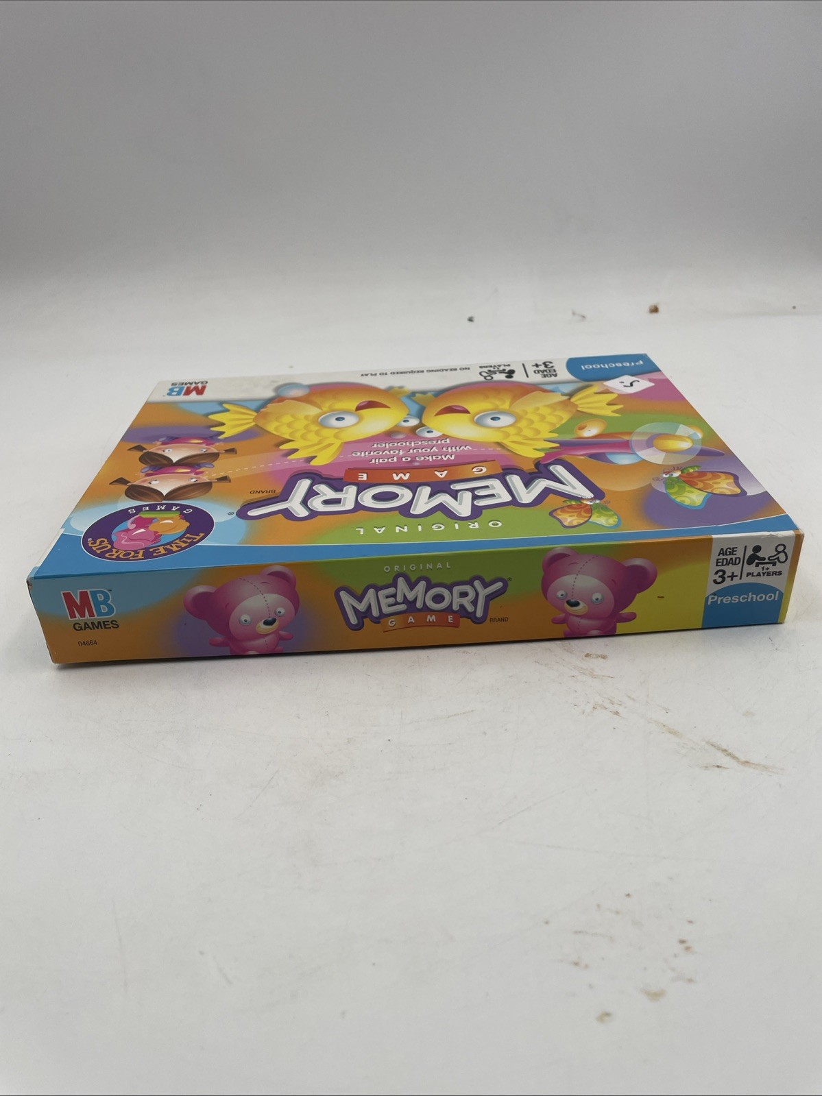 MB The Original Memory Game 2007 Hasbro Classic Matching Family Game Complete