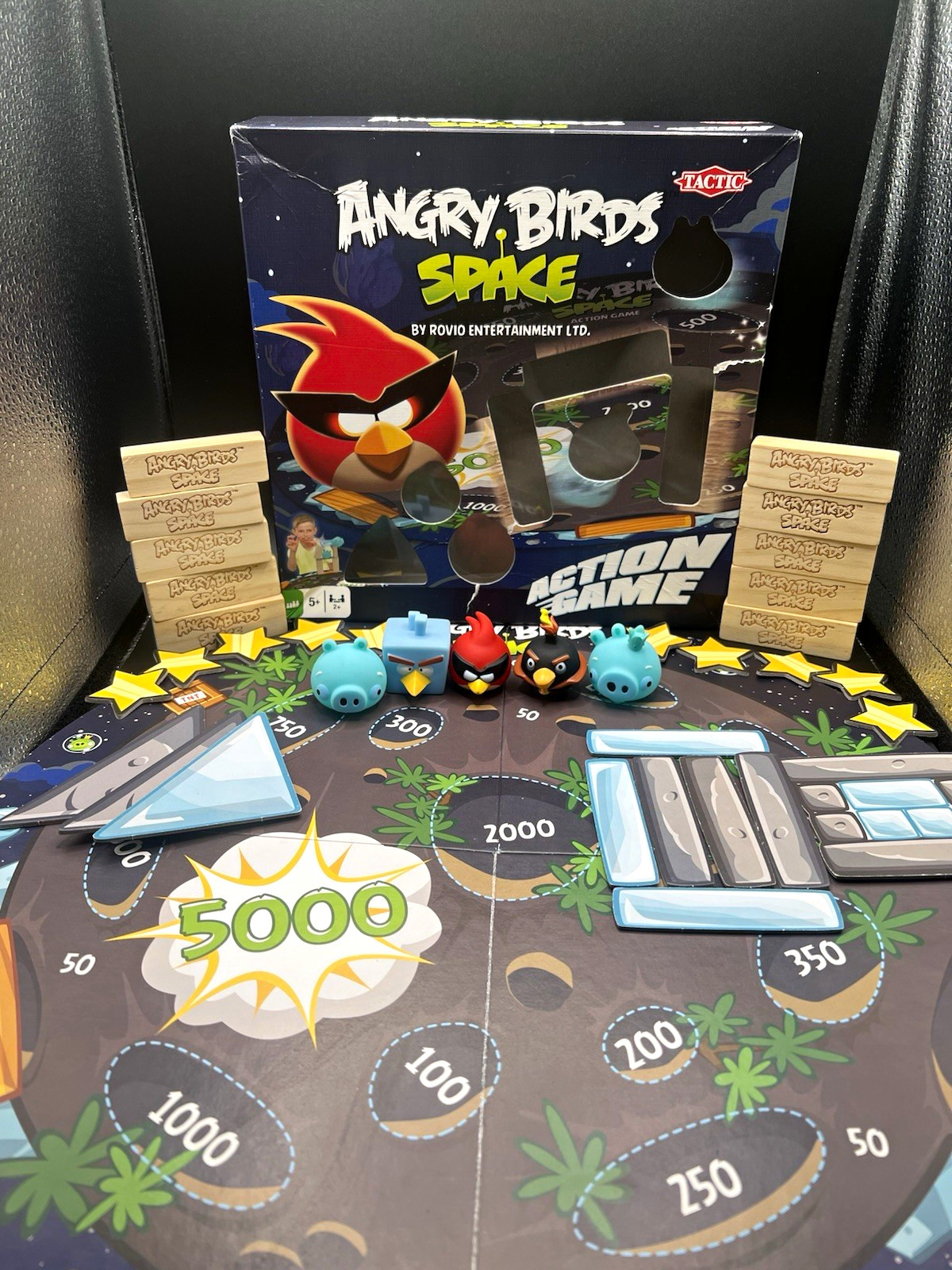 Tactic Angry Birds Space Action Game RARE FULLY COMPLETE