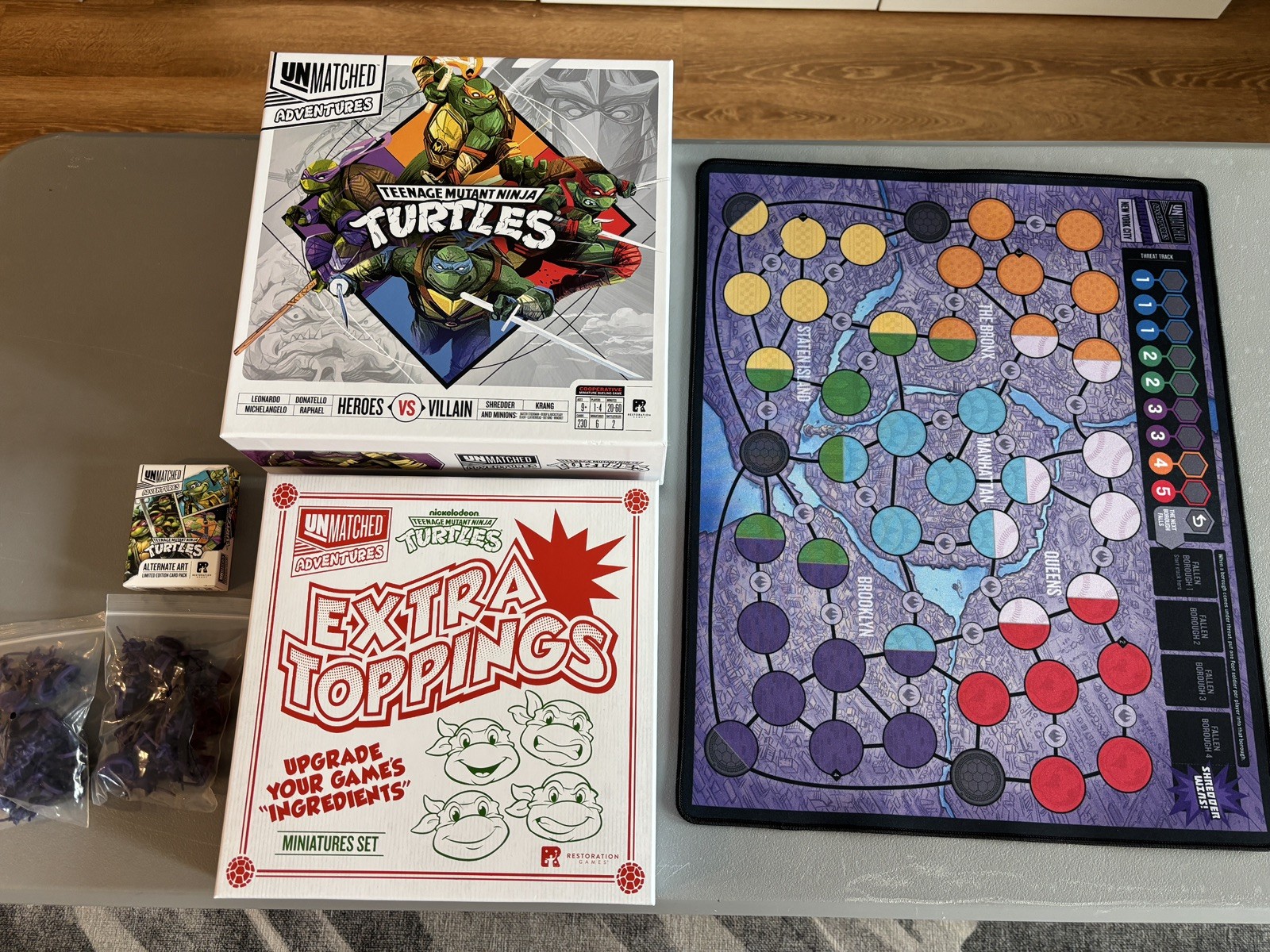 Unmatched Adventures: Teenage Mutant Ninja Turtles Kickstarter XL SUPREME