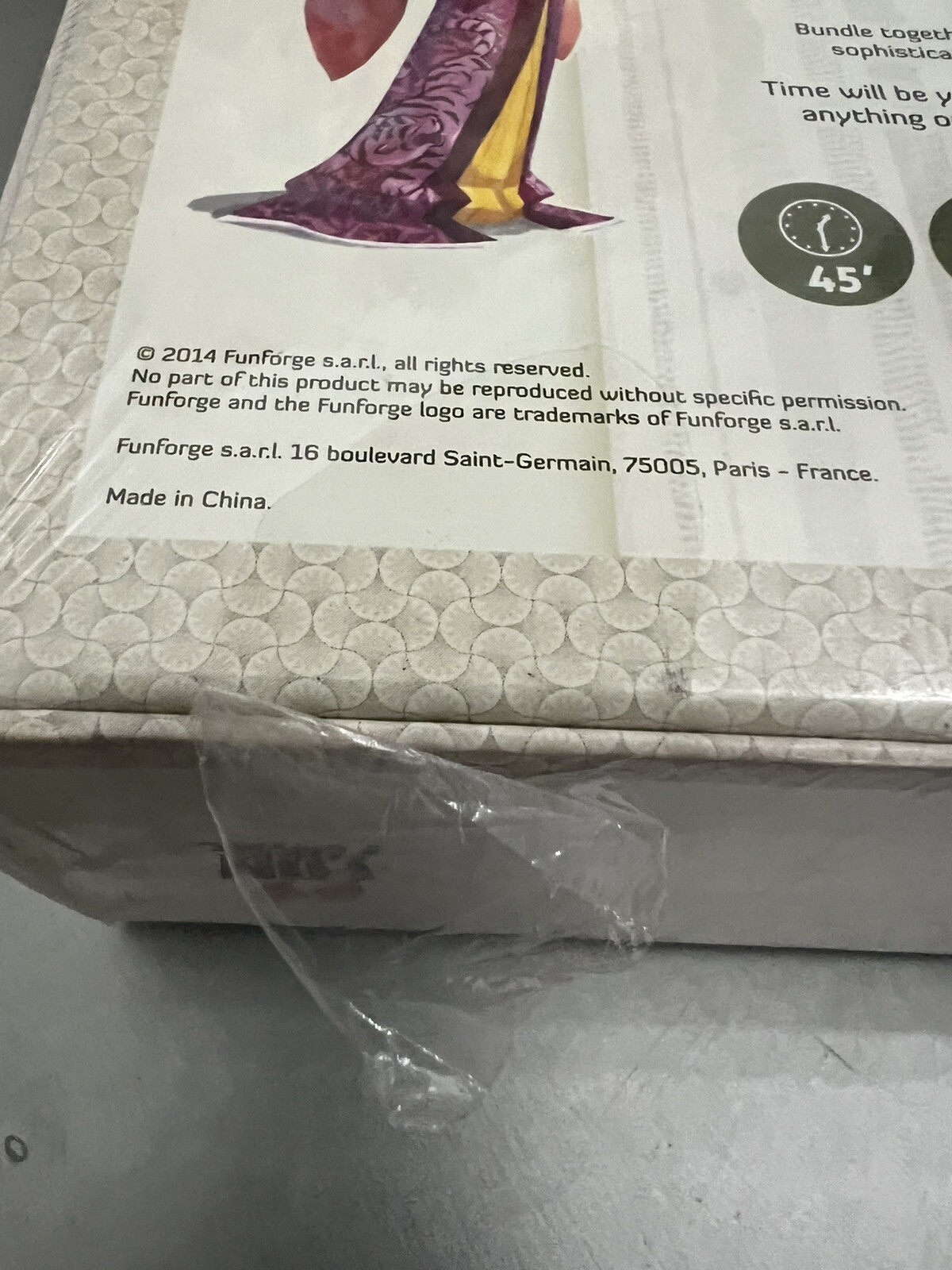 Tokaido Board Game by Antoine Bauza and Naiade 2014 Fun Forge, New and Sealed