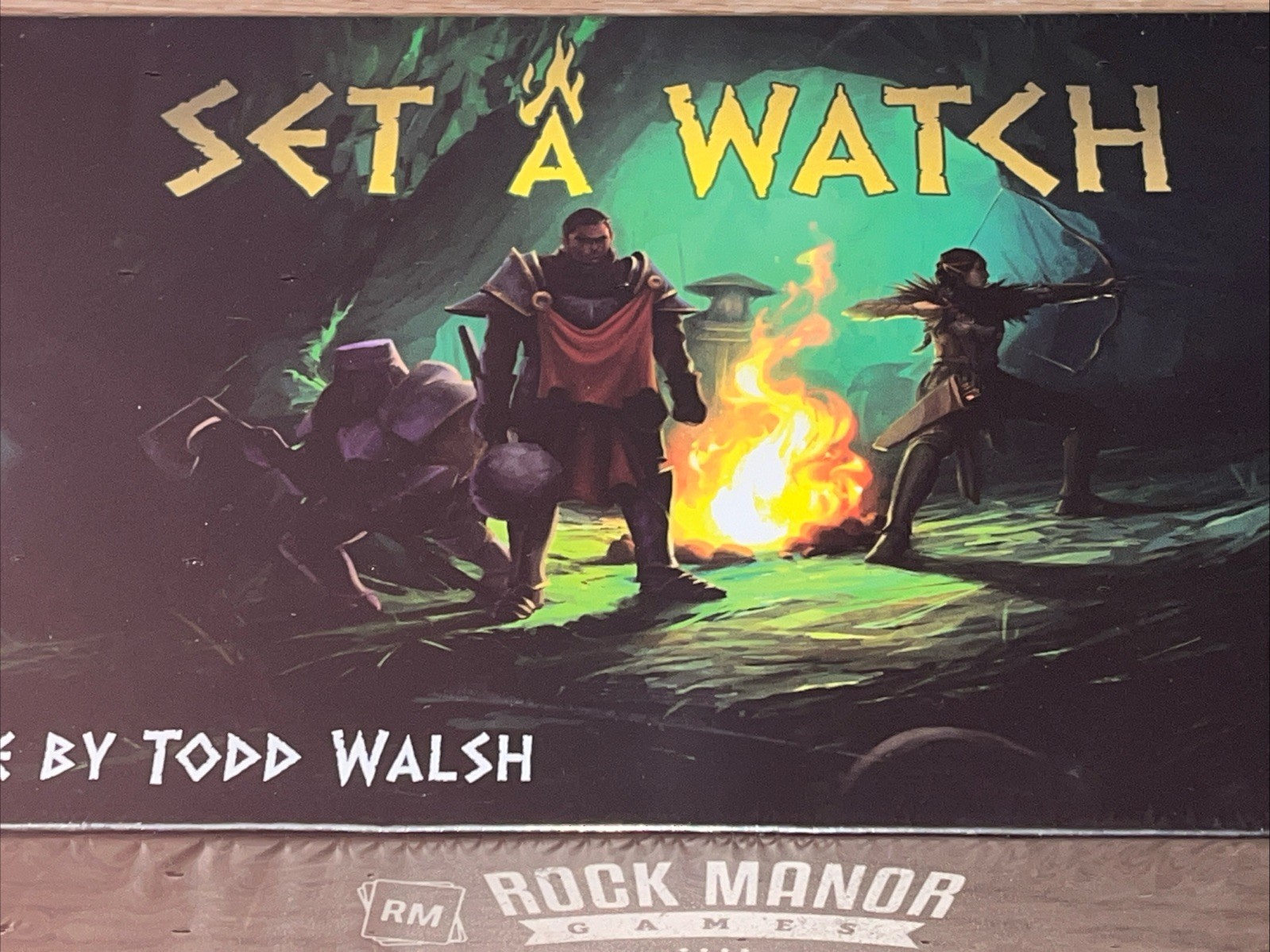 Set A Watch Board Game (Rock Manor Games, 2019) Brand NEW SEALED Todd Walsh