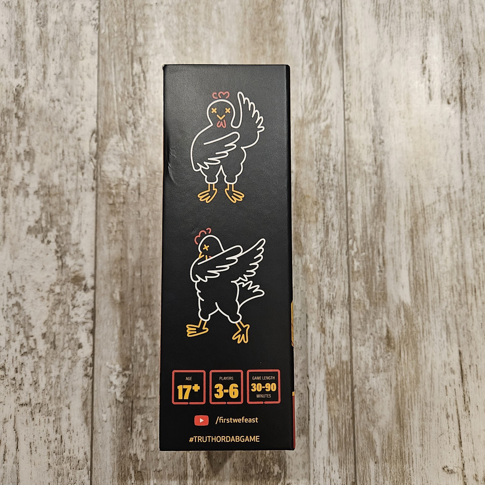 Hot Ones Truth or Dab The Game – (Hot Sauce EXPIRED) Ages 17 Plus 3-6 Players