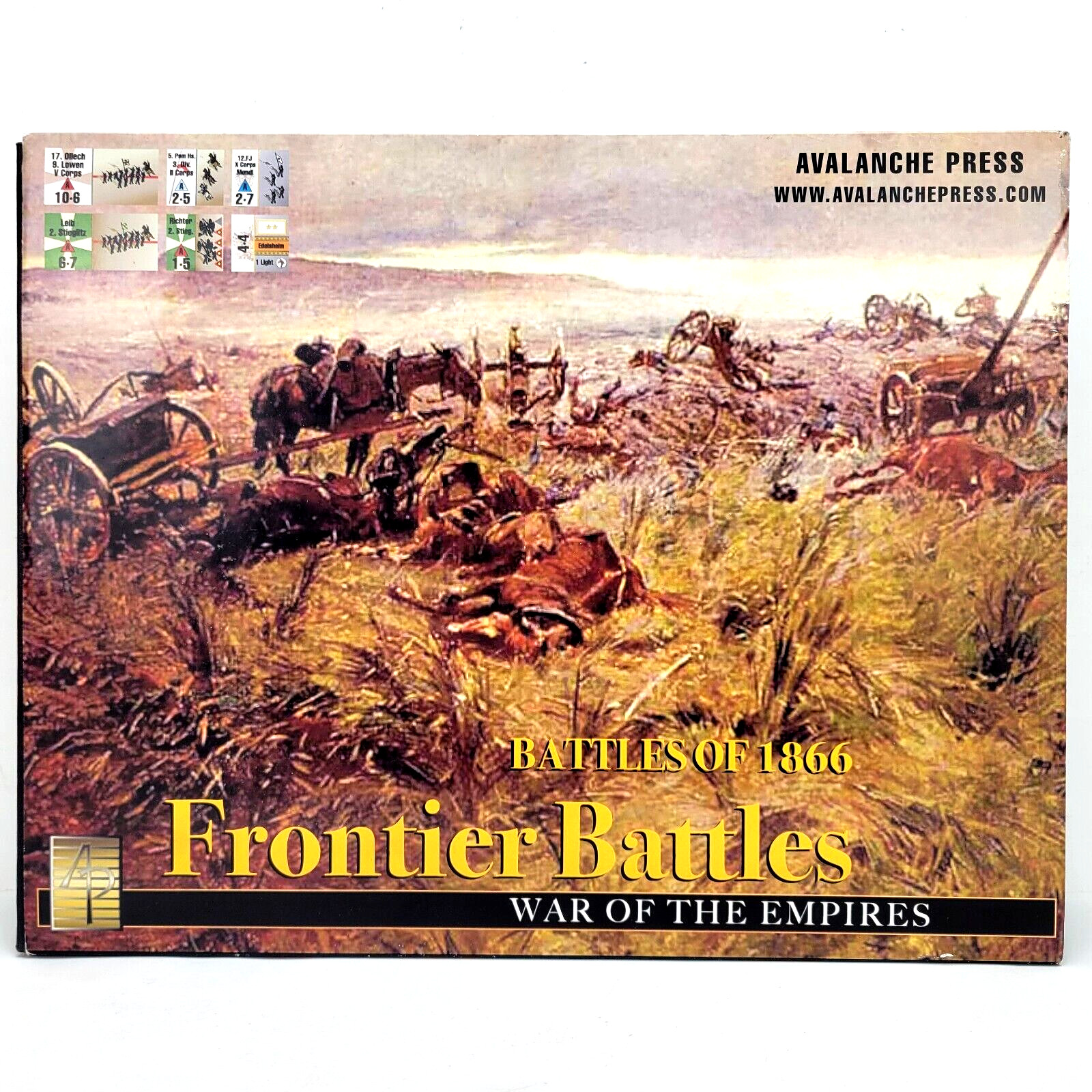 Avalanche Wargame Battles of 1866 – Frontier Battles, War of the Empires Box