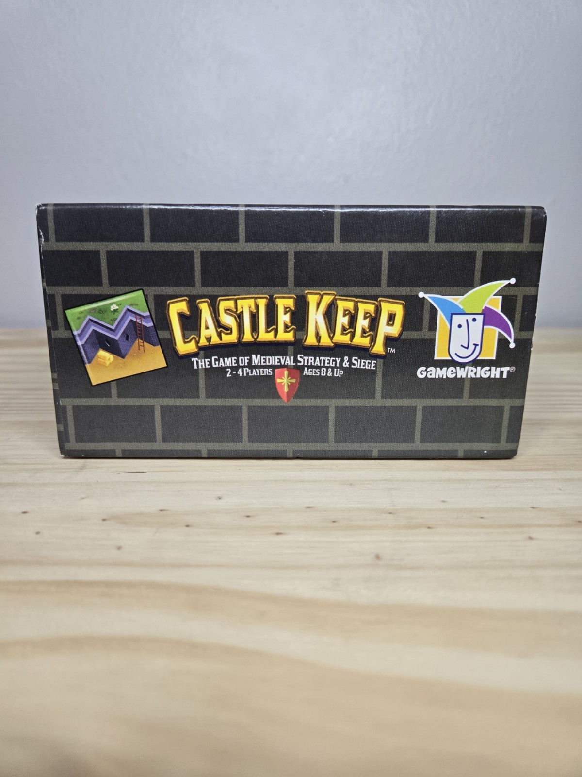 Castle Keep Board Game Abstract Strategy 2 Player Vintage COMPLETE