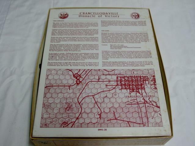 Clash of Arms Games : CHANCELLORSVILLE – Pinnacle of Victory 1863 (UNPUNCHED)