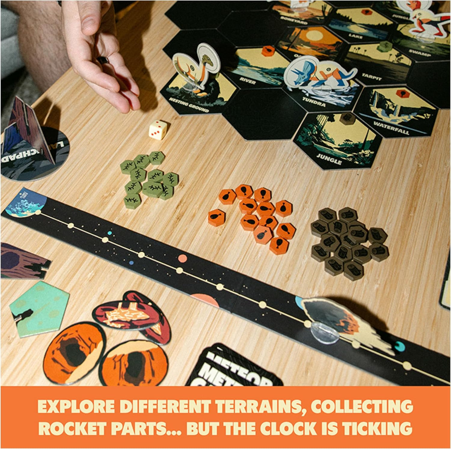 Spin Master Games, Solidroots Escaping Extinction, Cooperative Strategy Board