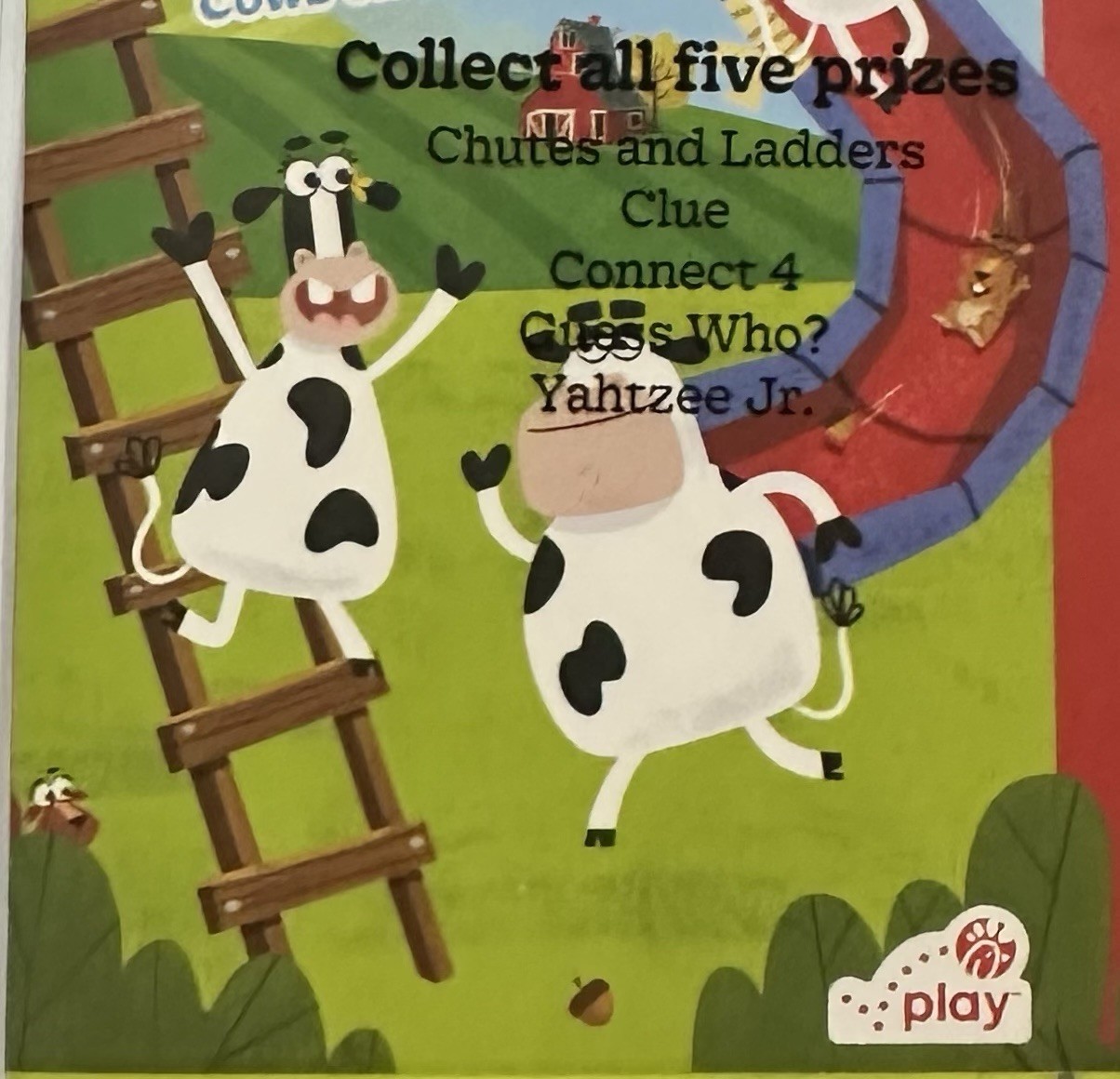Chick-Fil-A Play Hasbro Chutes And Ladders 2026 Ages 4+