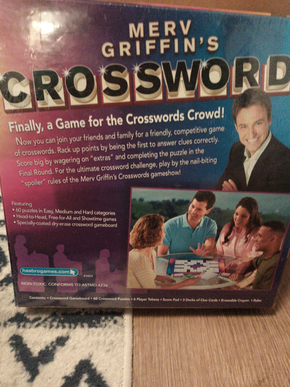 Merv Griffin’s Crosswords Board Game Social Wordplay 2008 NEW/SEALED