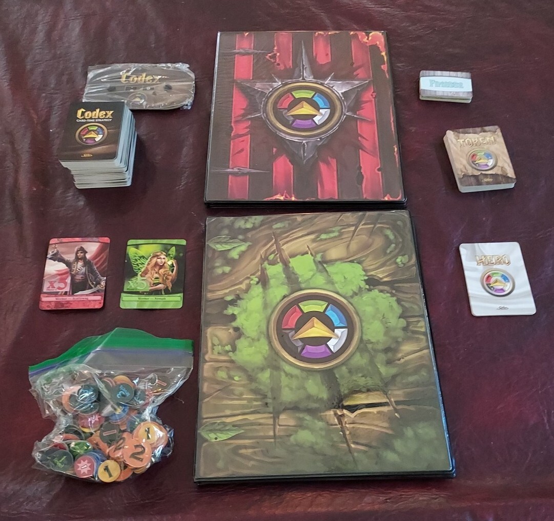 Codex Card-Time Strategy board game, Core Set Blood Anarchs/Moss Sentinels