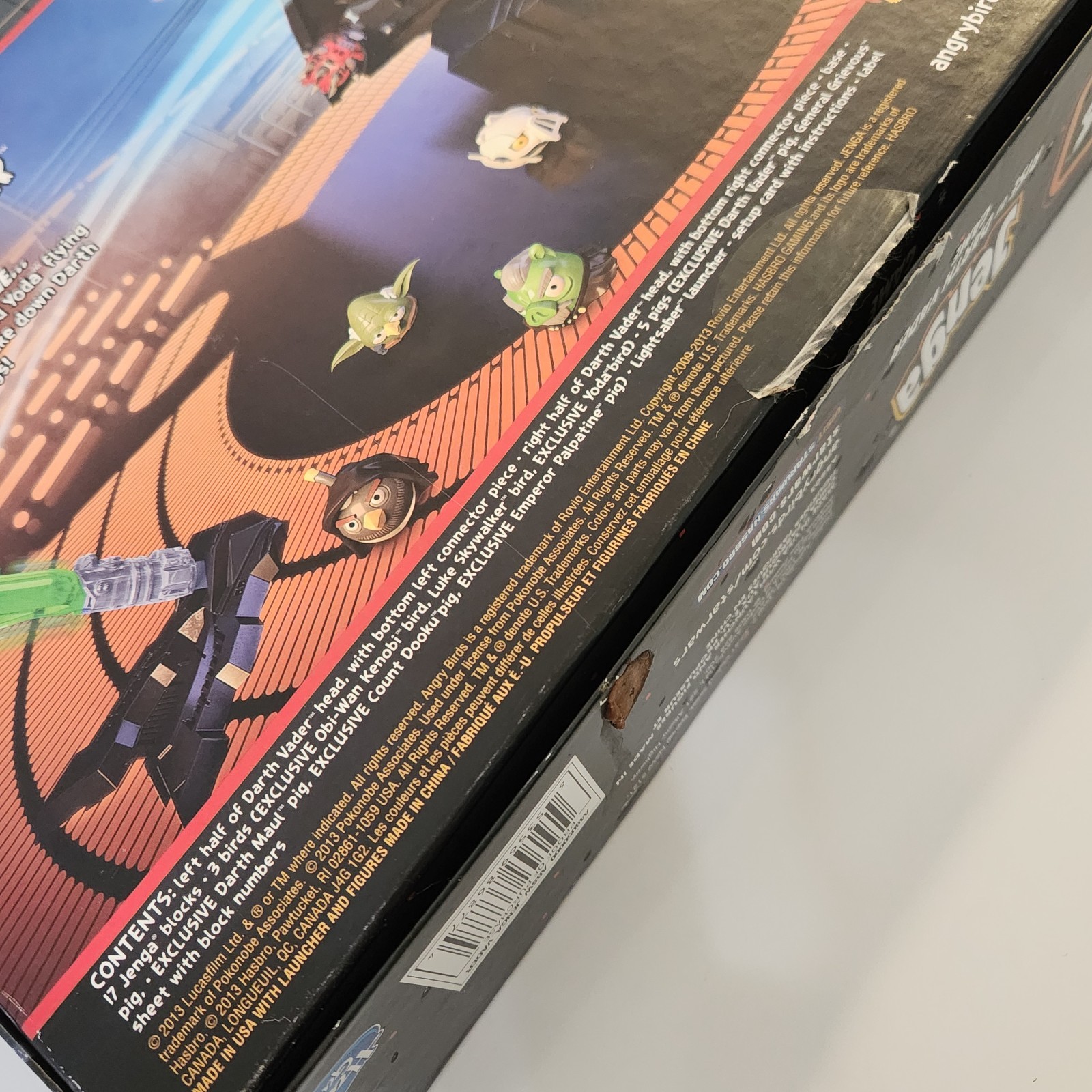 Angry Birds Star Wars Jenga RISE OF DARTH VADER Game 2013 Exclusive COMPLETE