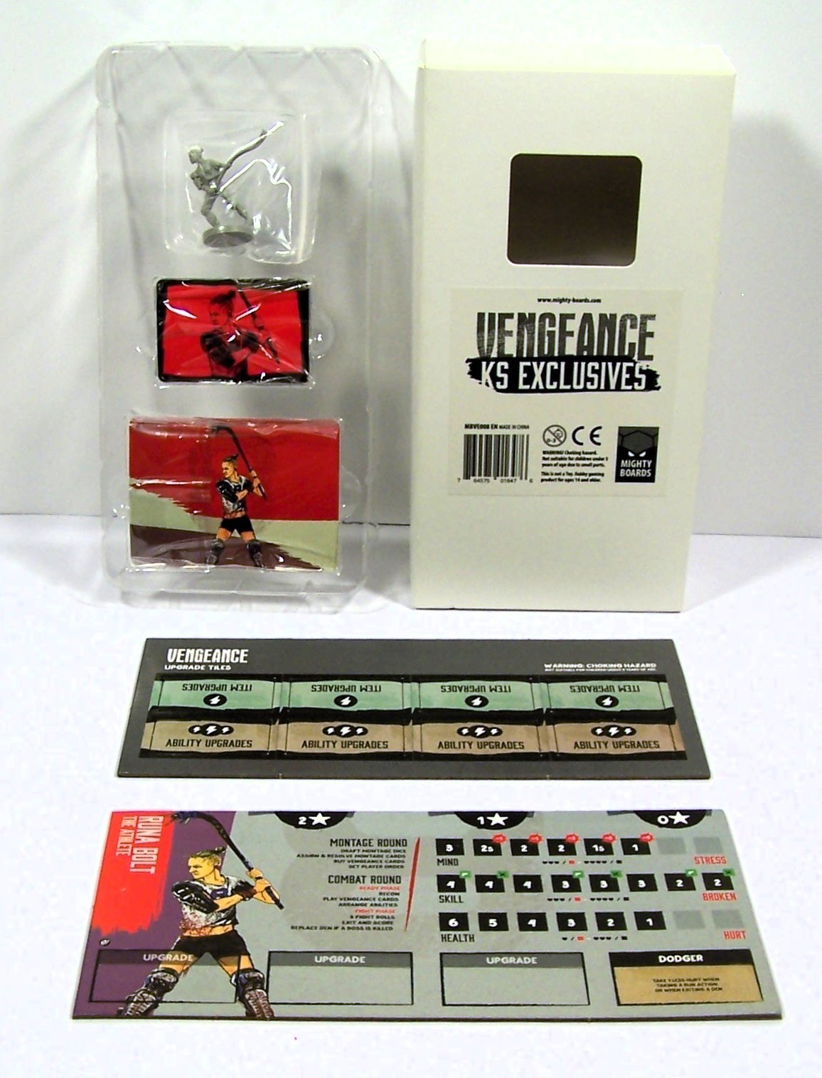Vengeance w/ Kickstarter Exclusive Board Game Mighty Boards NEW
