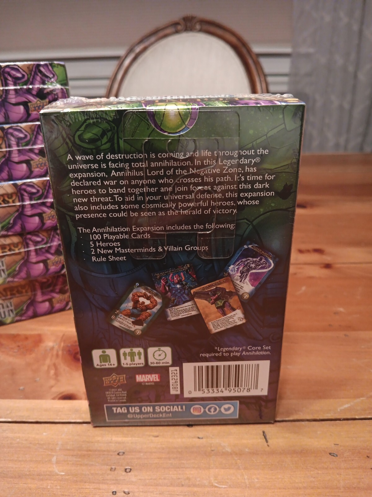 Legendary Annihilation A Marvel Deck Building Game New Sealed