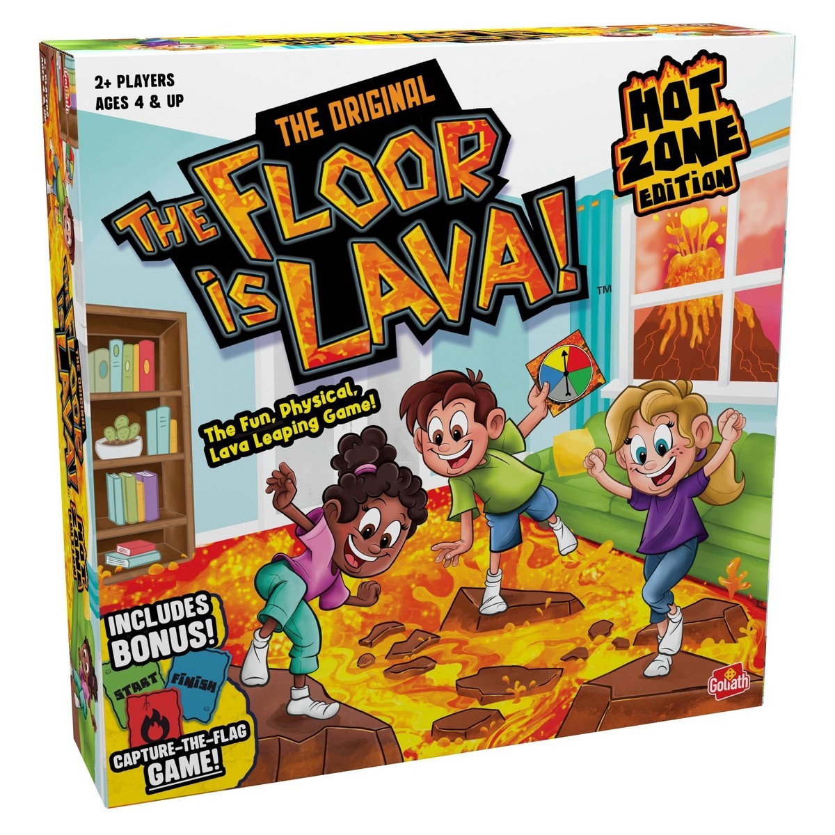 Goliath The Floor is Lava Hot Zone Board Game
