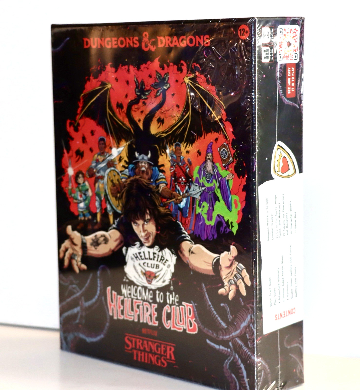 Welcome to the Hellfire Club Game Stranger Things D&D Dungeons & Dragons Sealed