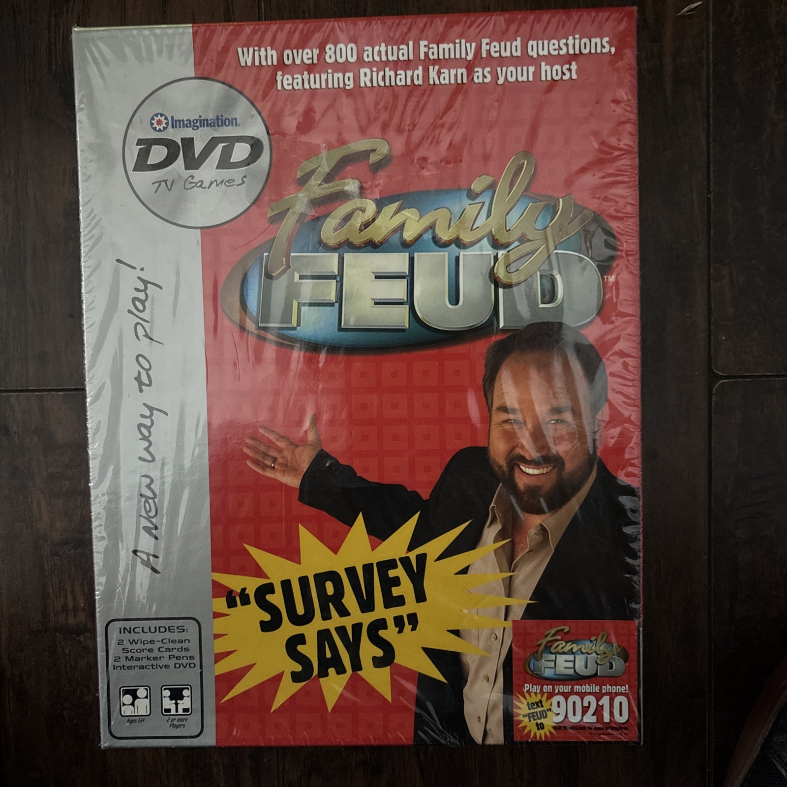 Family Feud DVD Game Richard Karn Survey Says Game Show 2005