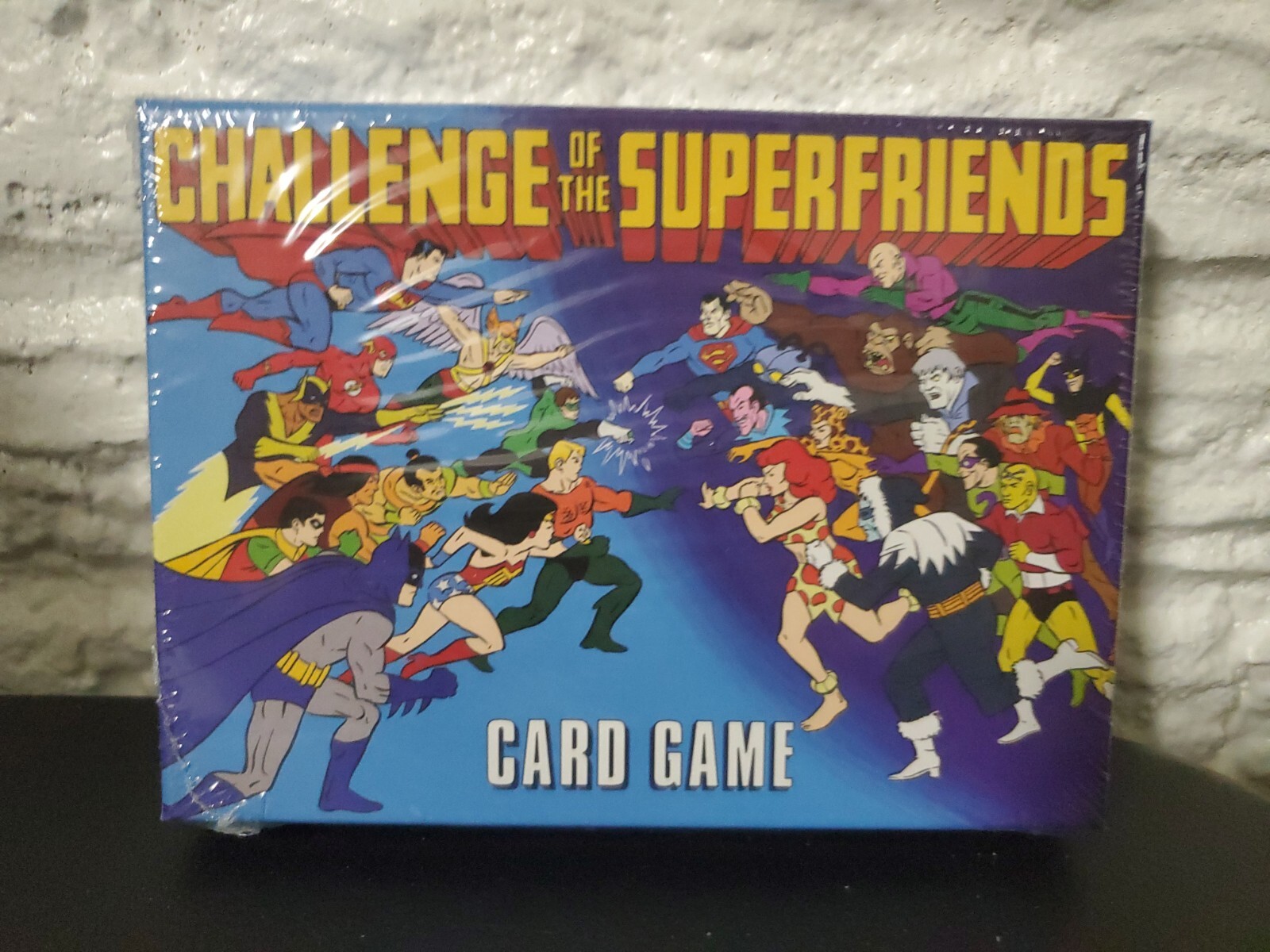 LOT 12 Challenge Of The Superfriends Card Game DC Comics New Superman Batman