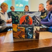Board Game – NEW Strategy Board Game for 2-5 Players. Bike, Paddle, Trek, Cli…