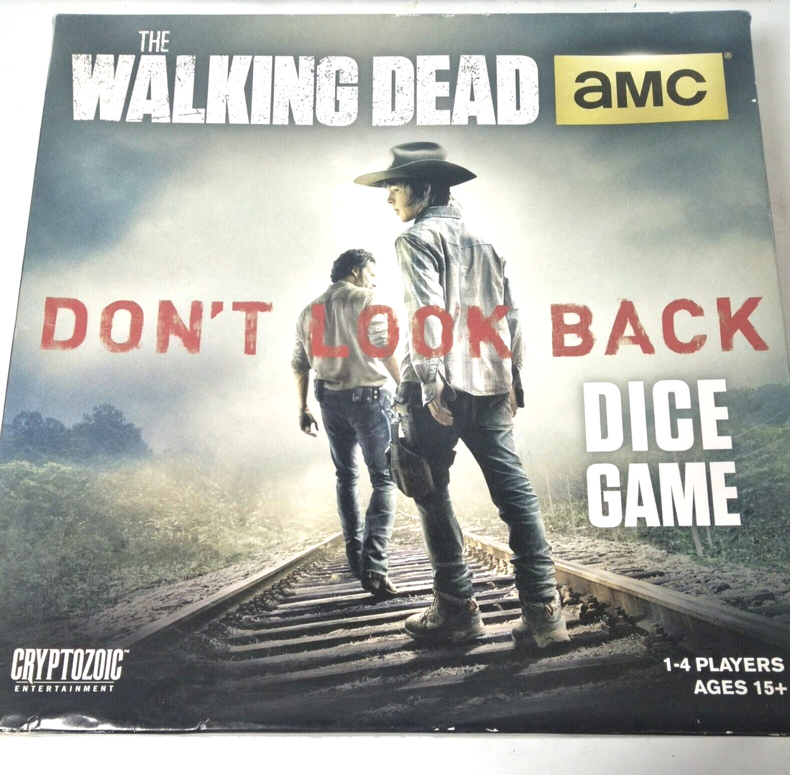 AMC The Walking Dead Don’t Look Back Dice Board Game 2014 Cryptozoic COMPLETE