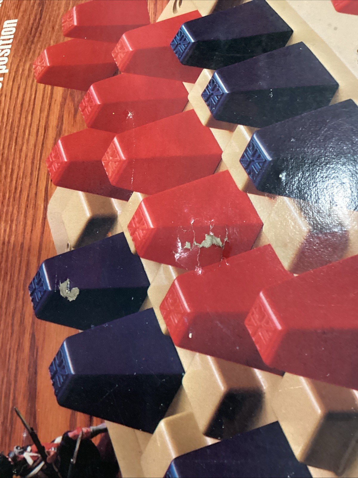 British Square Strategy Board Game/Gabriel/complete vintage