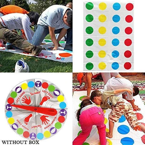 Twister Family Kid Children Classic Funny Party Body Game More Moves Indoor Game