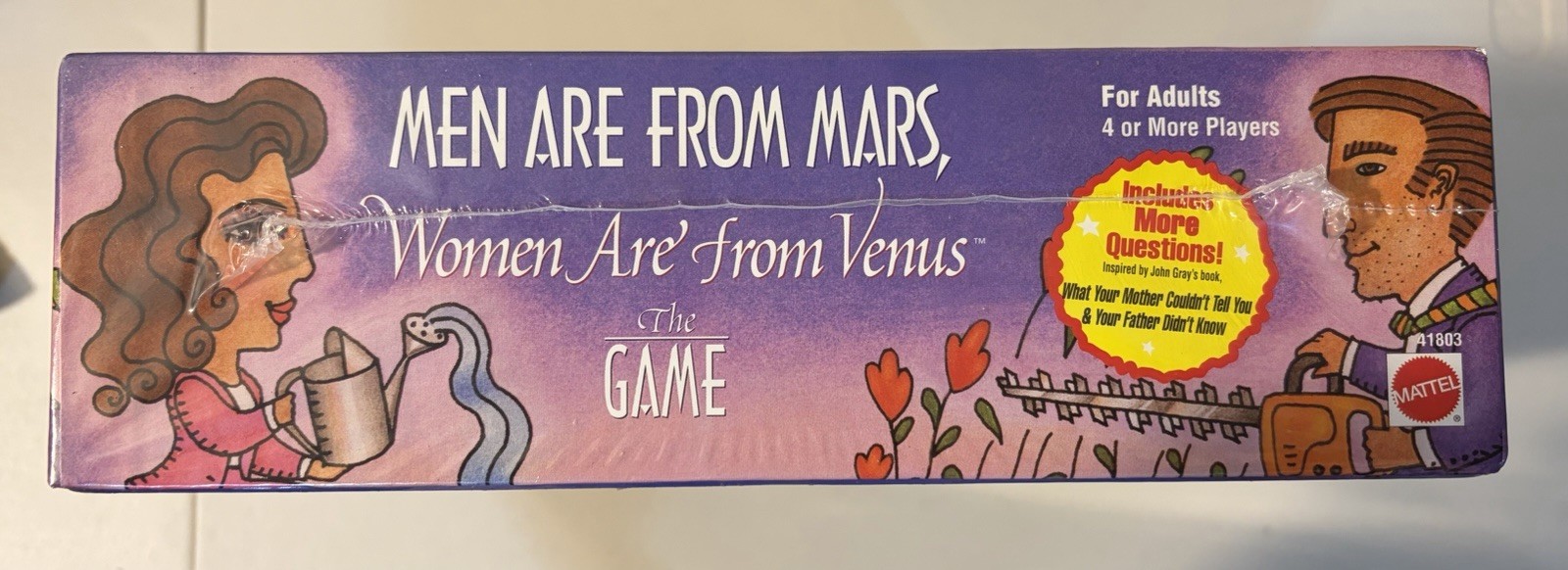 Mattel: Men Are From Mars, Women Are From Venus New Sealed 1998 Boardgame NISB