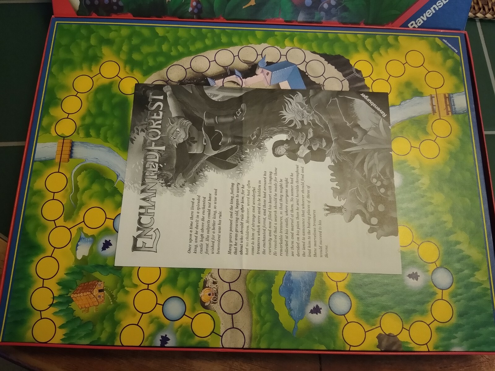 1994 ENCHANTED FOREST BOARD GAME RAVENSBURGER 100% complete EUC